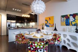 One Bedroom Loft with Open Living Spaces and City - 5