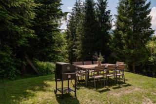 Polana Słowikowa 5 star- domek w górach z jacuzzi, sauna,basen,ogród z lasem, kominek i narty - 6