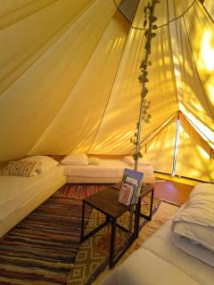 Tipi coloré à la Ferme à la plage - 8