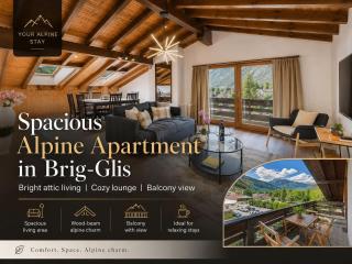 Spacious apartment in Brig-Glis - 0