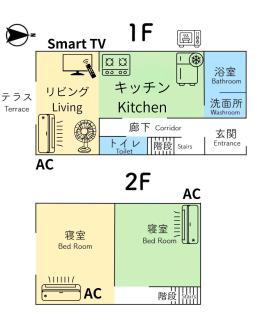 Entire Authentic Japanese Villa 弐 for Family Long-Stays with Garden - 1