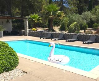 Villa Les Vautes - Art de vivre à la provençale, grande piscine, parking couvert, prise electrique voiture - 9