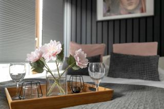 Black and Grey Studio for 2 People in Lublin Center by Noclegi Renters - 5
