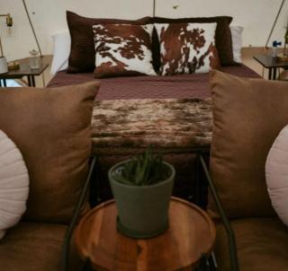 Private Luxury Glamping Tent with Delaware River Access Near Long Eddy, NY - 2