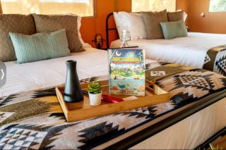 Safari Tent Retreat with Fire Pit and Hammocks in Basinger, Florida - 4