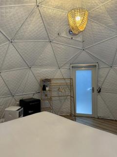 Dome Tent Retreat with Private Wood-Fired Hot Tub in Branchville, South Carolina - 5