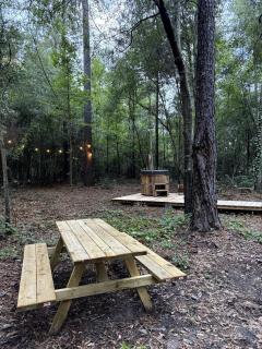 Dome Tent Retreat with Private Wood-Fired Hot Tub in Branchville, South Carolina - 2
