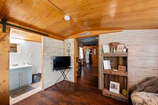 Cozy Ranch Tiny Home with Mini Donkeys and Community Fire Pit Near Downtown Hico in Hico, Texas - 6