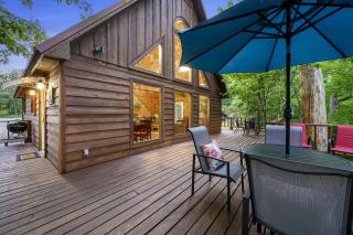 2BR Riverfront A-Frame Cabin Near Broken Bow, Oklahoma on Mountain Fork River - 0