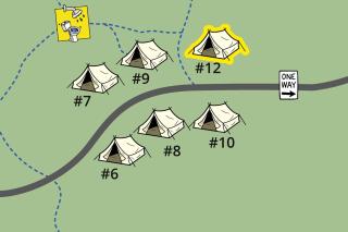 Charming Standard Safari Tent with Fire Pit Near Jonathan Dickinson State Park in Hobe Sound, Florida - 7