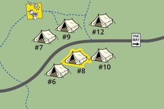 Cozy Double Safari Tent with Fire Pit in Hobe Sound, Florida - 4