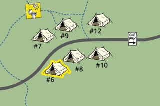 Peaceful Deluxe Safari Tent with Hammocks Near Jonathan Dickinson Park, Hobe Sound, Florida - 9