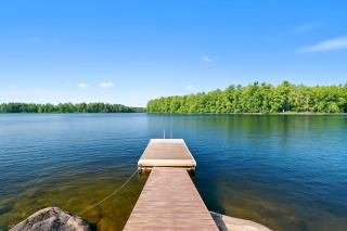 Lakefront Retreat with Stone Fireplace & Game Room in Bowerbank, Maine - 8