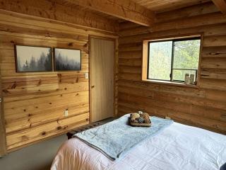 Historic Cabin with Lake Views, Fishing Dock & Loft in Swan Valley, Idaho - 8