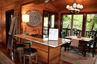 Mountain Fork River Retreat with Riverfront Views Near Broken Bow, Oklahoma - 5