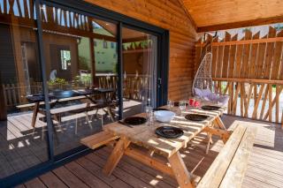 Chalet Le Jutékia avec Spa privé - 9