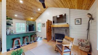 Carol's Rest Lake Cottage Lakefront escape on Rest Lake with dock firepit & bike trail access - 6