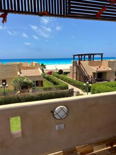 See view Chalet 3 bedrooms Doaa elsmaa north cost stand alone 1 Ac 2 fans for family only - 3