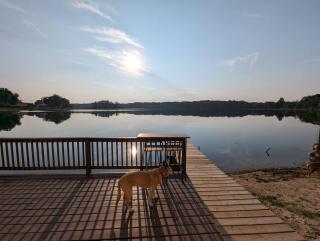 Dogs Stay Free! Fenced Lakefront Home with Sunsets - 1