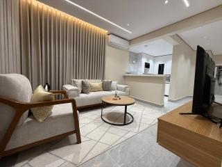 Apartment with one bedroom, living room, and kitchen, featuring a stylish and modern design and self check-in - 3