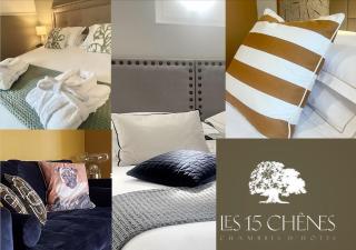 LES 15 CHENES Chambres d hôtes, parc arboré de 5000 m2 à 20KM du PUYDUFOU Une suite familiale et 3 chambres doubles - 0