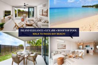 Caribbean Luxury 2BR Walk to Beach Sky Pool Deck - 0