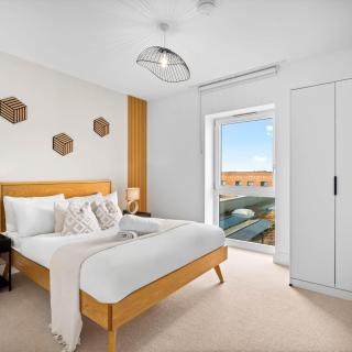 Stylish 2 Bed Apartment - Juliet Balcony - Near City Centre - Netflix 706SW - 1