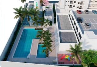 Apartamento completo em Ponta de Campina, 2 quartos, piscina, academia e Wi-Fi - 3