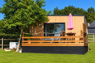 Le Sunset Lodge -Tiny house équipée Superbe Vue &Jacuzzi -Proche Honfleur &Deauville- Calme confort wifi - 8