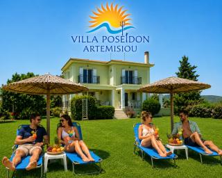 Luxury Beachfront Villa Poseidon Artemisiou Παραθαλάσσια Βίλα στην βόρεια Εύβοια για φιλοξενία 9 ατόμων - 9