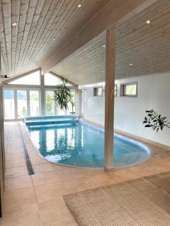 Hytte med basseng og jacuzzi med nydelig utsikt - 9