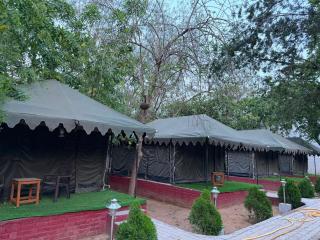 Aravalli Hills golden farm, Luxury Tents & AC rooms with scenic views - 5