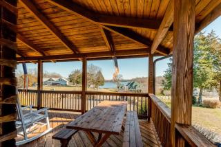 Dog-friendly, lake view cabin w/ furnished decks, Ping-Pong & darts - 3