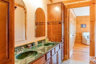 Dog-friendly, lake view cabin w/ furnished decks, Ping-Pong & darts - 1