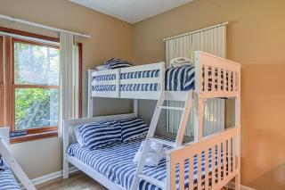 Lakefront family home in gated community with swimming area & dock - dogs OK - 1