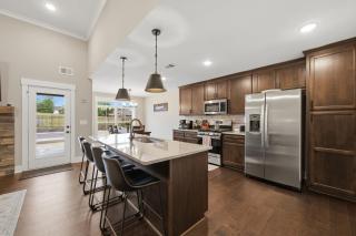Clarksville Family Basecamp w Fireplace & Hot tub home - 6