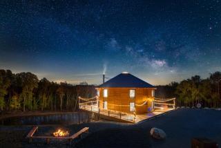 Luray Yurt - World's Largest Yurt - Sleeps 16, Hot Tub, Sauna, Pond - 2