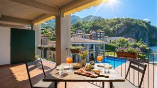 Domus Lario's Lake, pool and lake view - 8
