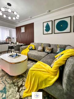 Beautifully and Elegantly furnished one bedroom with swimming pool fully equipped gym children playing ground and unbeatable scenic city views - 6
