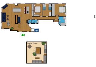 Central Penthouse with Private Rooftop Terrace - 6
