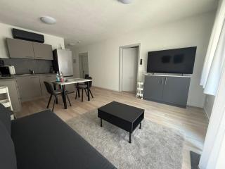 Aparthotel Neckartal - Premium Serviced Apartments mit je 1 oder 2 Doppelzimmern - Highspeed-WLAN, 55'' Smart-TV in jedem Zimmer, Vollküche, Klima, Parkplatz - 15 Min nach Stuttgart, Ludwigsburg & Waiblingen - die perfekte Basis für Business & Privat! - 8