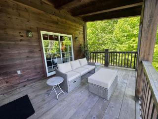 Chalet Patnord - Bord de l'eau, Spa, Foyer - 9