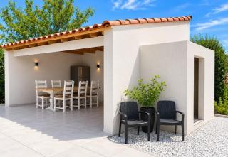 Villa Lumina, piscine, climatisée, parking, wifi - 2