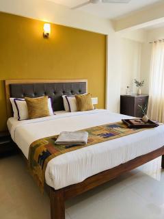 Morjim Pride Hotel with Swimming Pool near Morjim Beach - 3