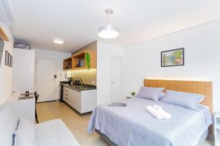 Apartamento 101 - Eixo · Studio c/ Garden Privativo e Cozinha Completa - 1