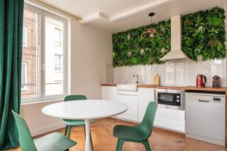 Jungle Chic Centre Rouen Wi-Fi Cuisine équipée - 1