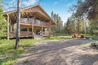 KABINO: NEW! 35 min to Yellowstone, Firepit, HUGE windows - 0
