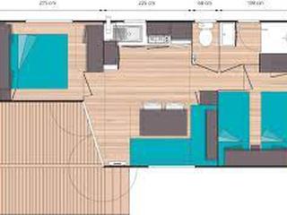 Mobil-home avec clim - 5 pers. - API-1-52-2941 - 8