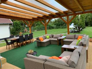 Lake Balaton Family with 3 bedrooms and private beach , private parking - 0