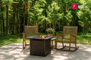La Villa du Spa Creusé - Chalet avec spa extérieur privé à Pont-Rouge - Resort près de Québec - 1